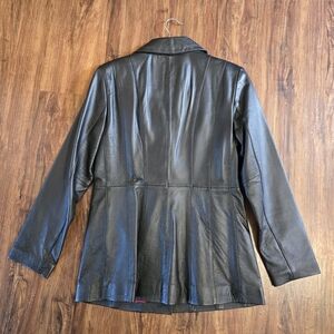 Worthington Women's Black Leather Jacket